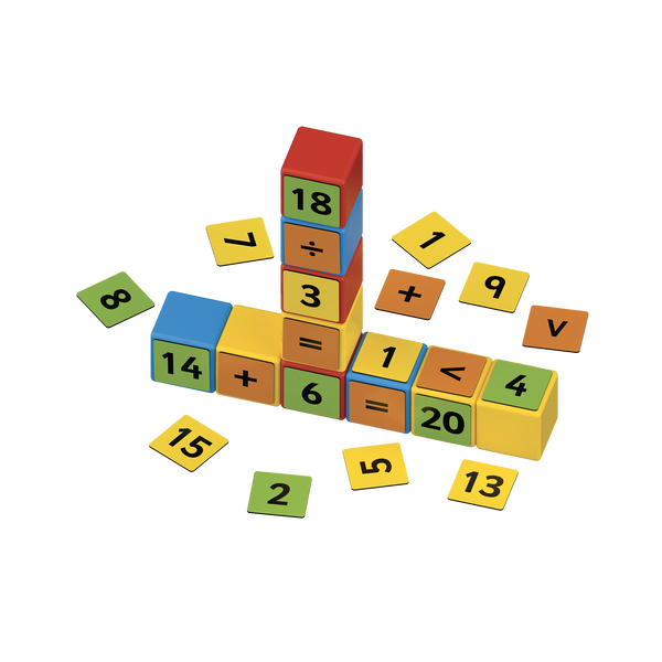 Geomag MAGICUBE Math Building | Магнітні кубики Арифметика 256 фото