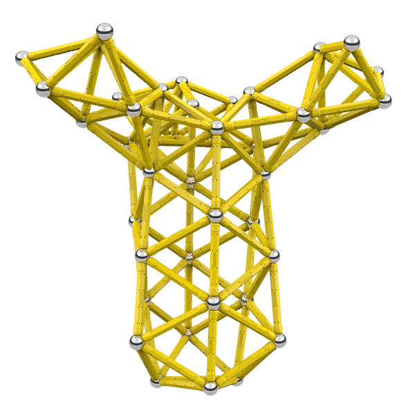 Geomag Masterbox yellow | Магнітний конструктор 192 деталі 606 фото