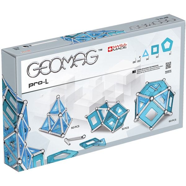 Geomag PRO-L 75 деталей | Магнитный конструктор 023 фото