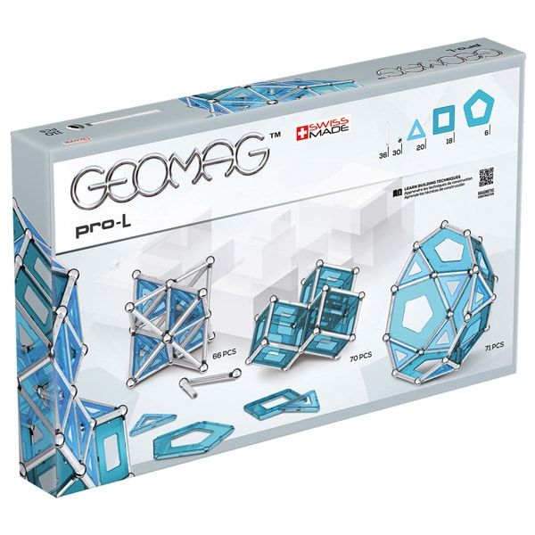 Geomag PRO-L 110 деталей | Магнітний конструктор 024 фото