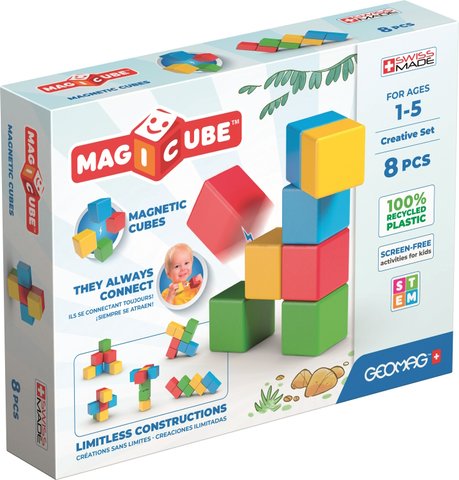Geomag MAGICUBE Creative | Магнітні кубики 8 штук 246 фото